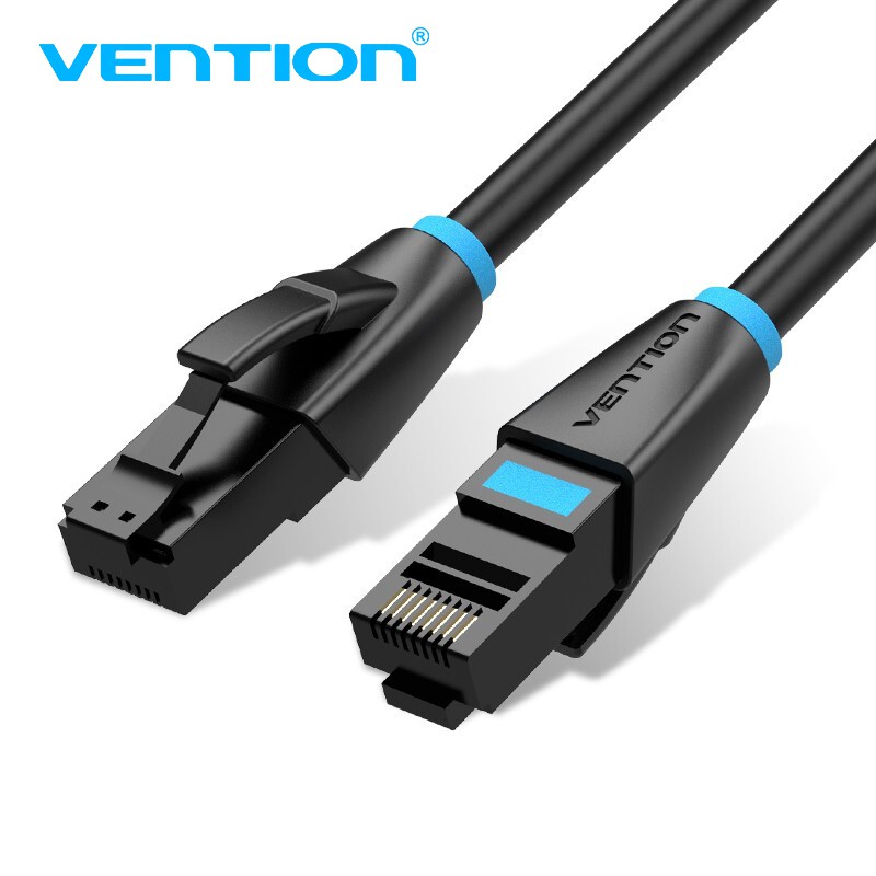 Dây cáp mạng Ethernet Cat6 đúc sẵn 2 đầu cao cấp Vention dài 15/20/30/40/50m tốc độ cao 1Gbps