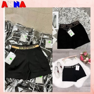 Quần Short nữ,quần đùi cạp chun lưng cao chất vải umi co giãn mặc thoải mái ANNA