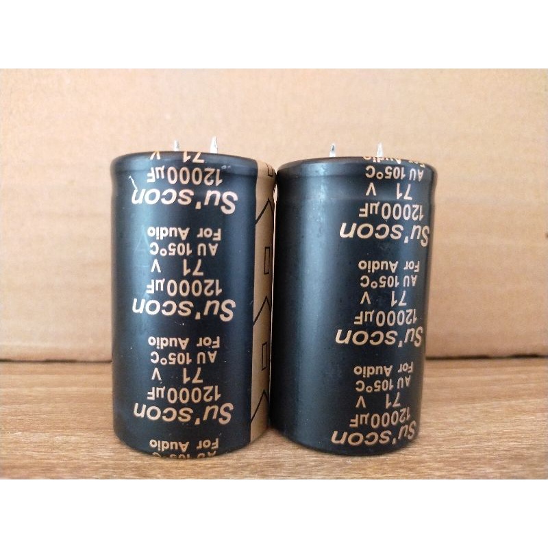 Tụ nguồn su'scon for audio 12000uf/71v