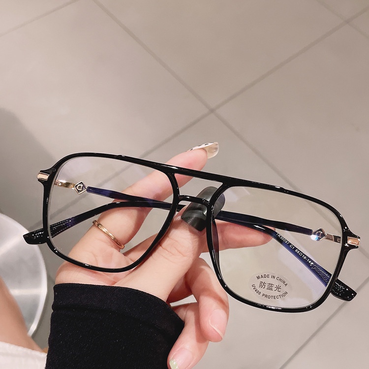 Kính cận VIENDO gọng vuông đổi màu chống ánh sáng xanh và tia uv thời trang độc đáo cho nam nữ
