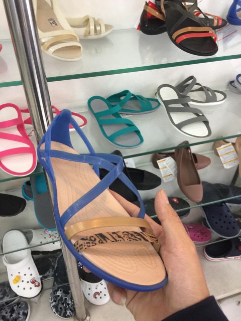 Sandal Isabella quai X-Màu đen mẫu mới nhất 2018
