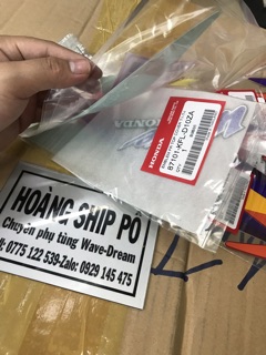 Tem wave 110 đỏ tươi chính hãng đời 2000