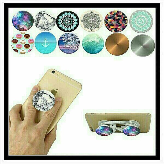 Pop Socket Giá Đỡ Điện Thoại Bằng Nhựa Không Dính Tiện Dụng