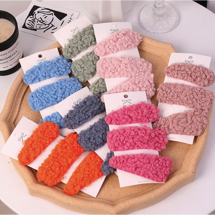 Kẹp Tóc Hàn Quốc Sợi Len Nhiều Mẫu P088