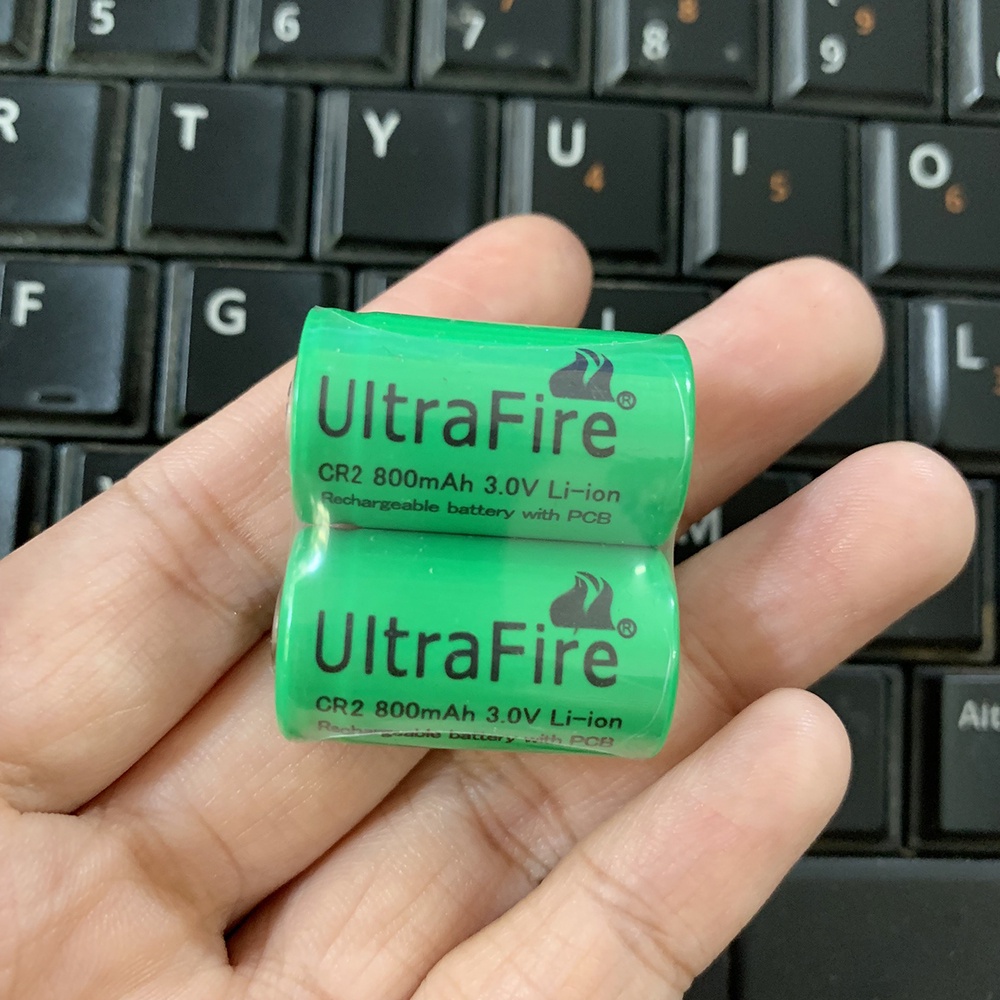 Combo 2 Viên Pin Ultra Fire Sạc CR2 Chính Hãng