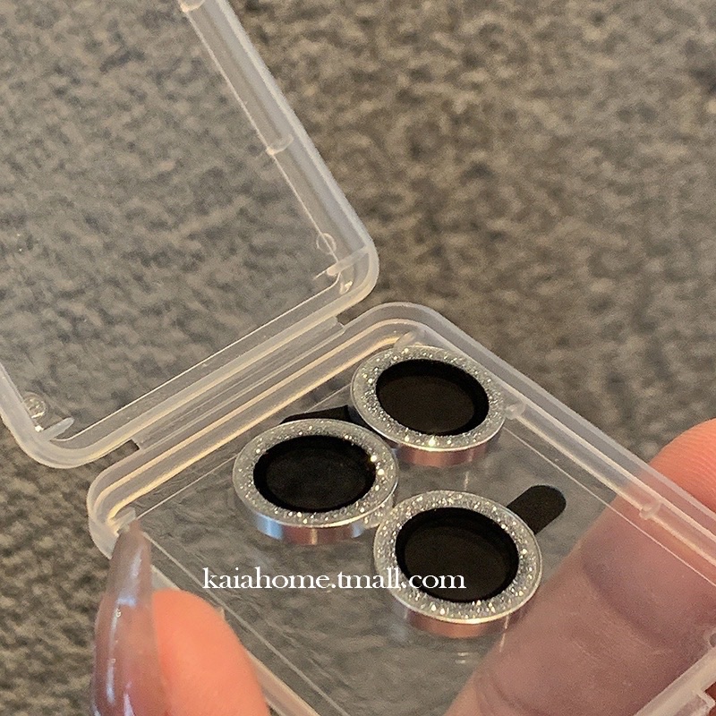Samsung S23, s23 Plus, s23 Ultra, S22 Ultra_Bộ 3 dán mắt rời camera kim cương nhũ titan cực nổi bật, bảo vệ camera