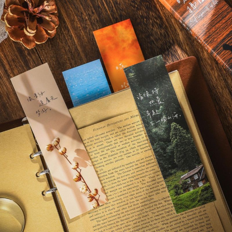 Bookmark/thẻ kẹp sách/decor trang trí