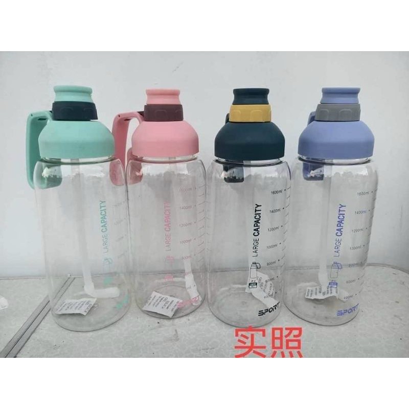 [XẢ HÀNG]BÌNH NƯỚC THỂ THAO 1800ML HOT TREND - TIỆN DỤNG HỢP THỜI TRANG.