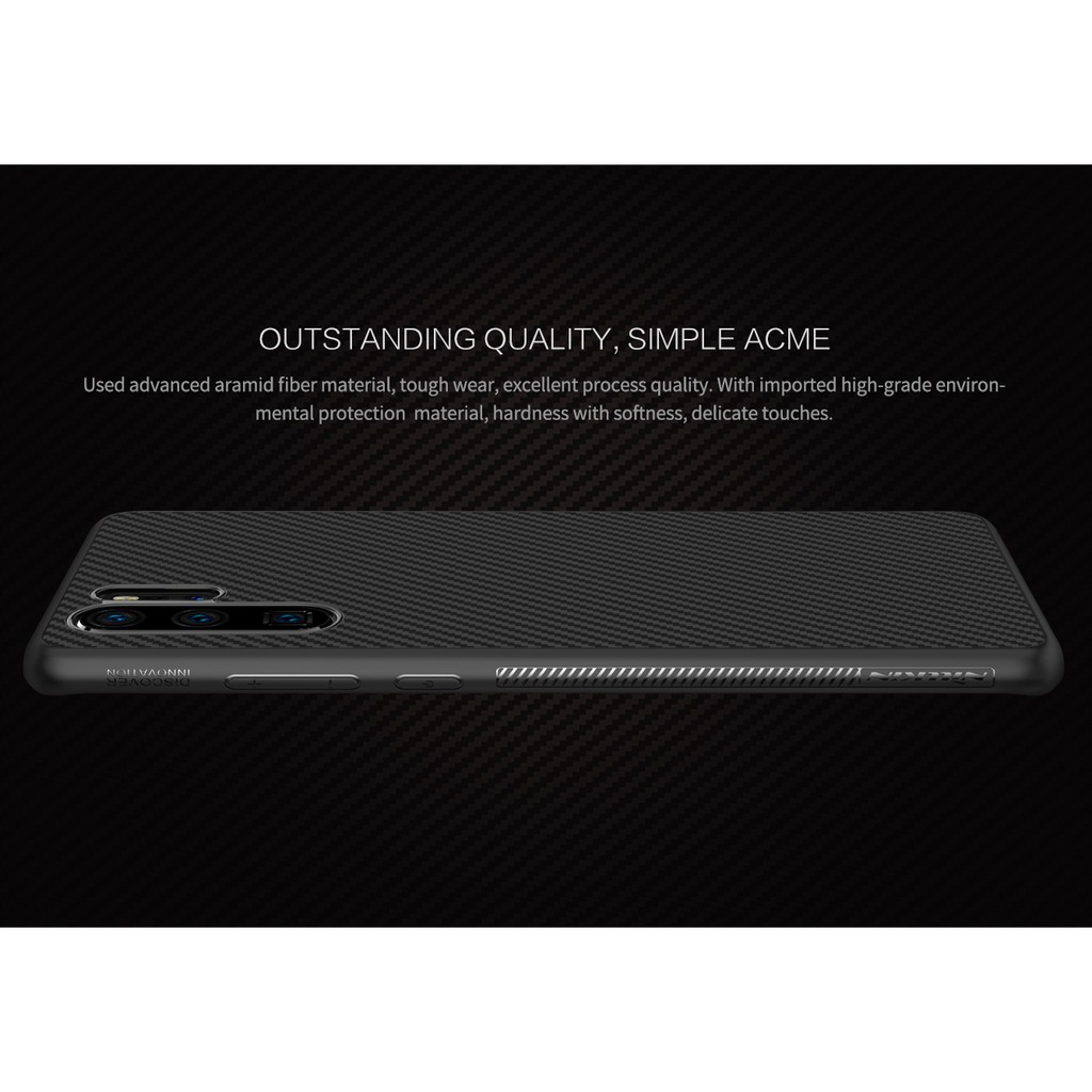 Ốp Lưng Nillkin Carbon Synthetic Fiber Siêu Bền Cho Huawei P30 | Huawei P30 Pro