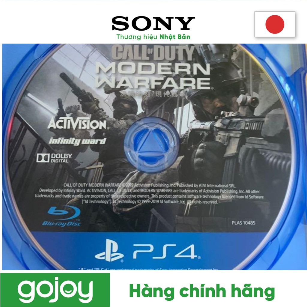 Đĩa game SONY PS4 COD Morden Warfare PLAS-10485