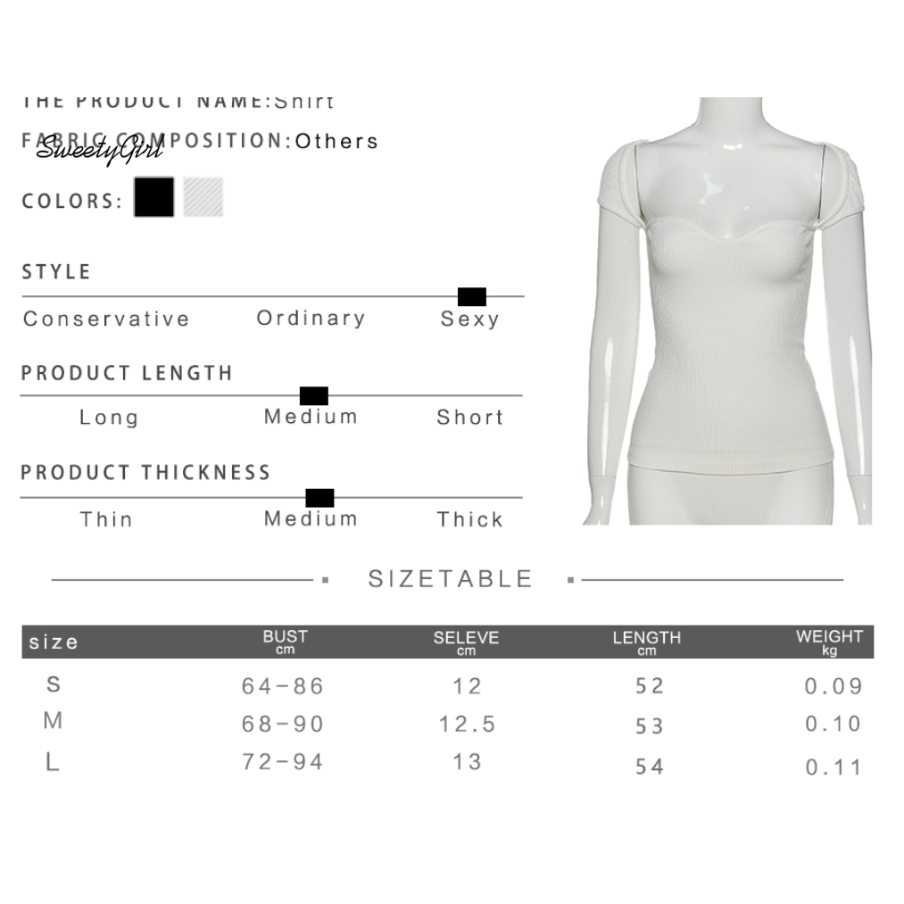 Áo Thun Tay Ngắn Cổ Vuông Thiết Kế Đơn Giản Thời Trang Mới Cho Nữ