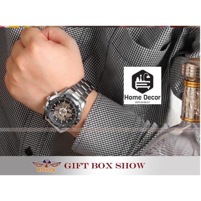 Đồng hồ nam cơ cao cấp lộ máy watch chính hãng 2020.