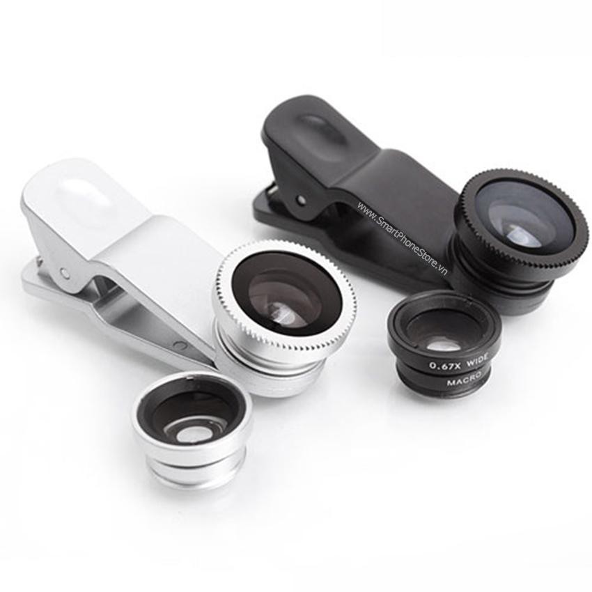 Bộ 3 Lens hỗ trợ chụp hình Q001 Mã Sản Phẩm UY5996