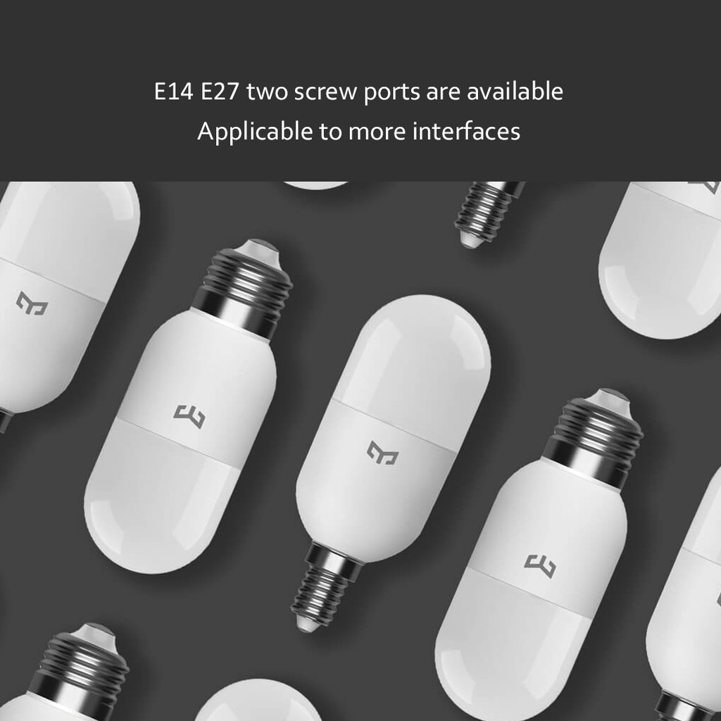 Bóng Đèn Thông Minh Xiaomi Yeelight E27 / E14 450 Lumens 4w Điều Khiển Từ Xa Qua App Mi Home