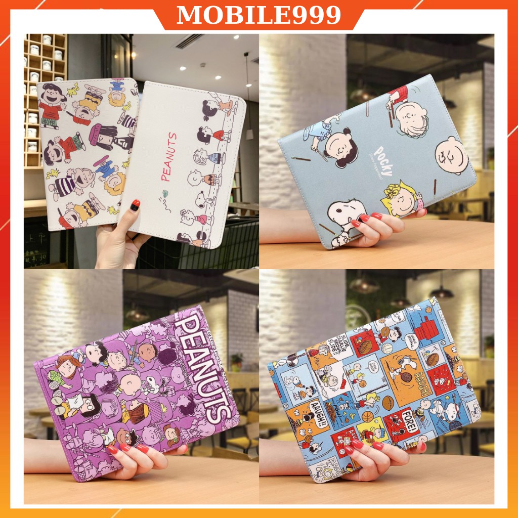 Ốp ipad hình Snoopy kute ốp ipad gen 5/6/Pro 10.5/Air 3/10.2 gen 7/8/9/Air 1/Air 2...MOBILE999