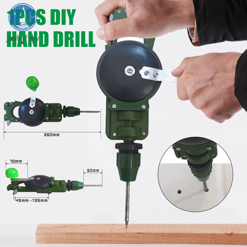 Máy Khoan Gỗ Cầm Tay Dùng Làm Đồ Thủ Công Diy Tiện Dụng