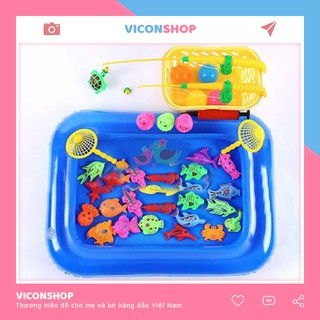 Bộ đồ chơi bể câu cá tại nhà cho bé