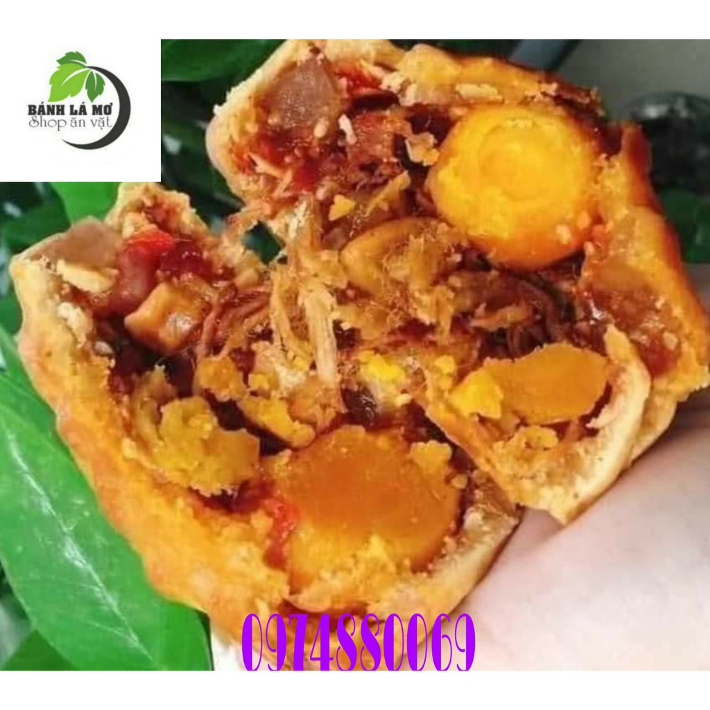 (TÌM SỈ) BÁNH TRUNG THU TÂN DÂN LỢI  200GR  2 TRỨNG - BÁNH LÁ MƠ SHOP