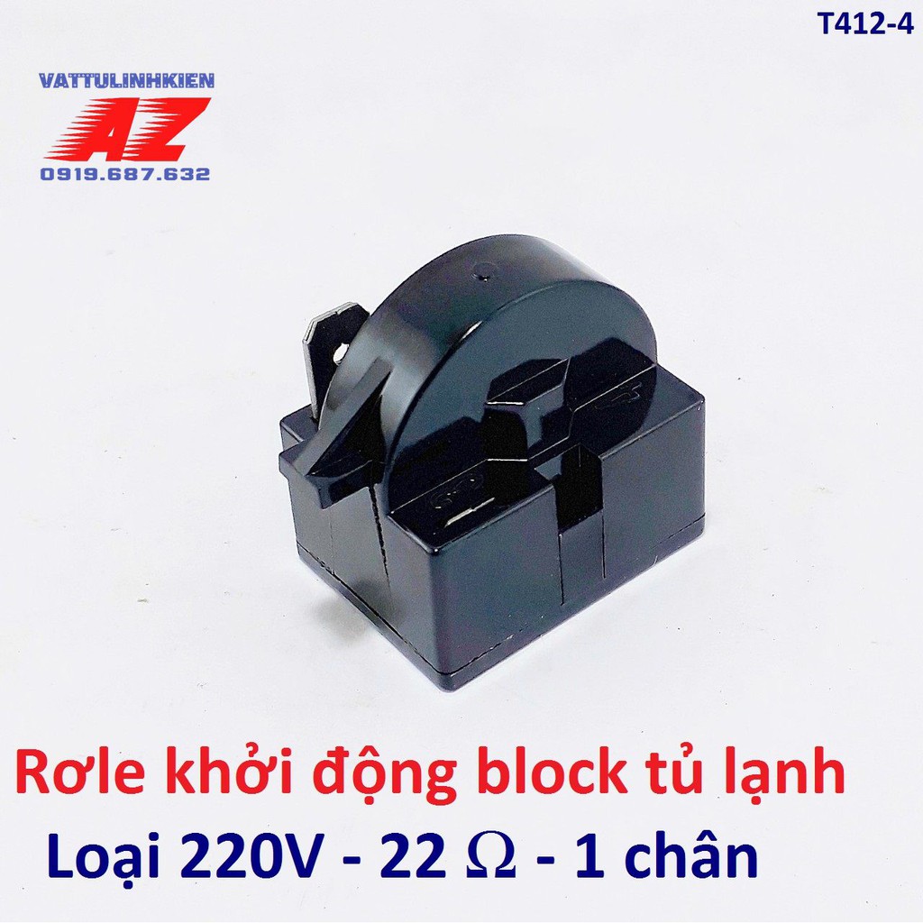 Rơle bán dẫn block Tủ lạnh 22Ω-33Ω-1/6HP loại tốt