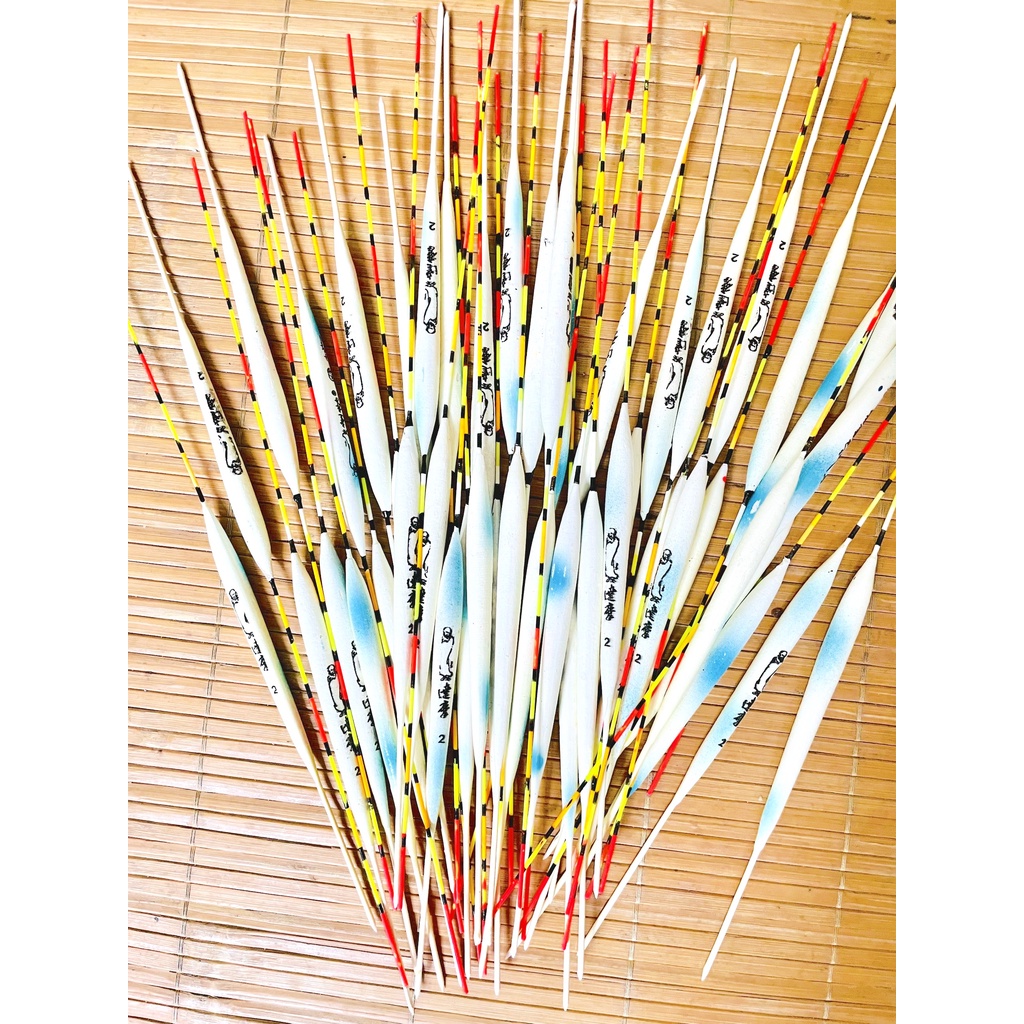 Phao câu cá RẺ VÔ ĐỊCH ★ Phao Cỏ Nhạy câu đơn, câu tay, câu đài, câu sông-suối-ao-hồ... Loại tốt - Giá rẻ nhất