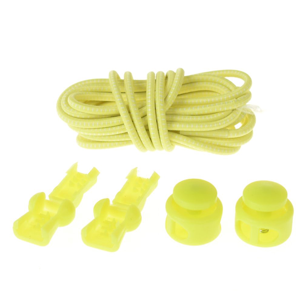 Set 2 Khóa Dây Giày Co Giãn Không Cần Buộc Tiện Dụng
