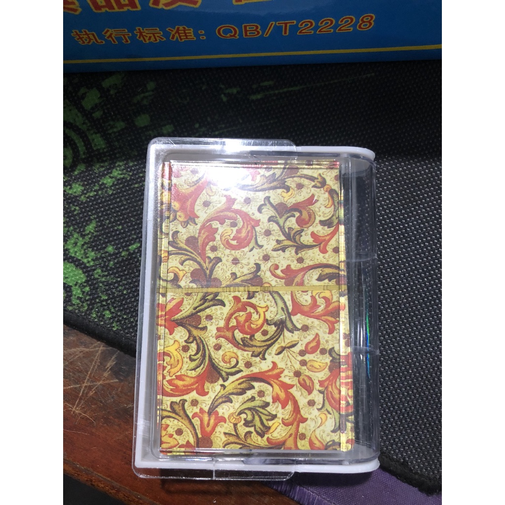 Bộ Bài - Tú Hộp Nhựa Phượng Hoàng Xanh