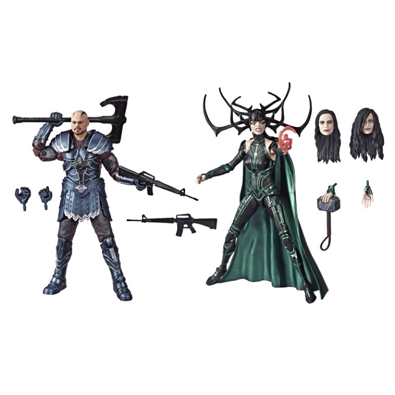 Mô Hình Marvel Legends Skurge and Hela 2 Pack