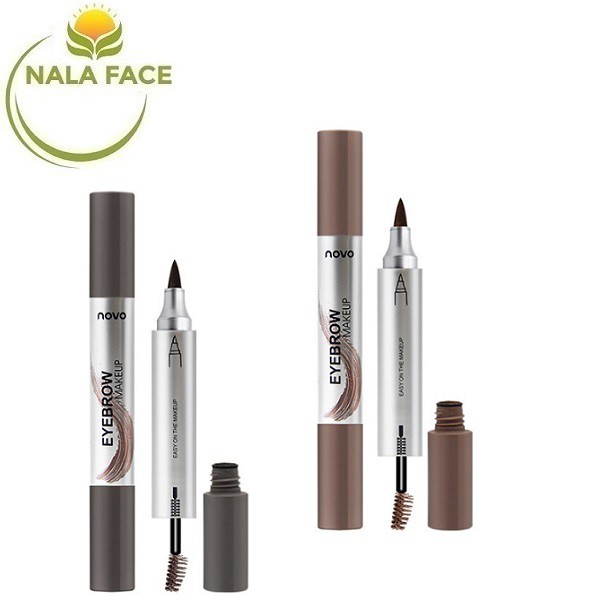 Bút lông kẻ mày phẩy sợi 2 đầu NOVO 5271 | BigBuy360 - bigbuy360.vn