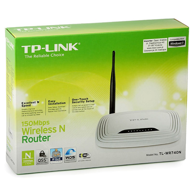 Bộ Phát Sóng Wifi TP-Link TL-WR740N