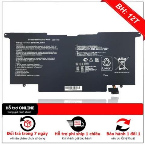 Pin laptop Asus UX31UX31A UX31E C21-UX31 C22-UX31 C23-UX31 hàng zin