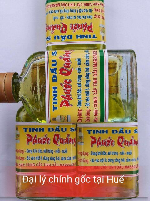 Tinh dầu sả nguyên chất Phước Quảng, chính gốc Huế chai 100 ml