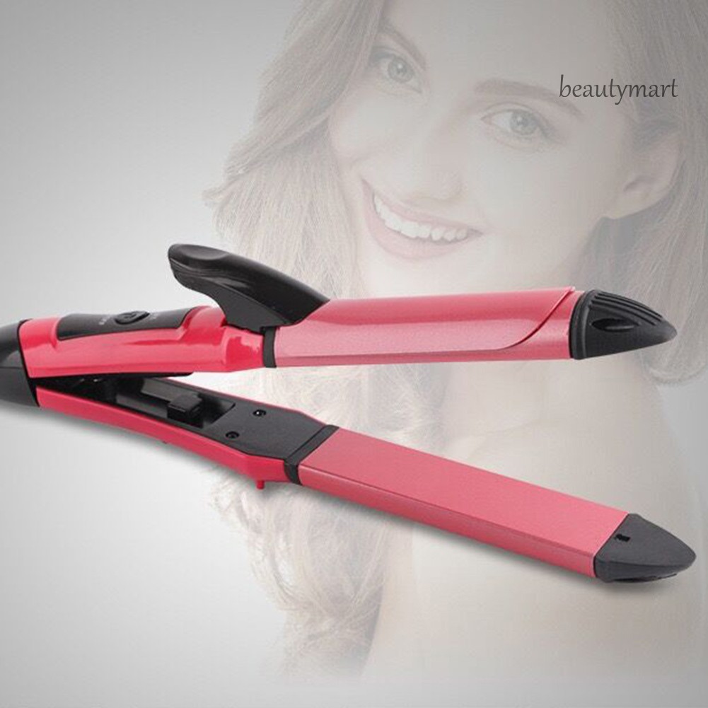 [Hàng mới về] Máy uốn duỗi tóc bằng gốm sứ 2 trong 1 điều chỉnh được