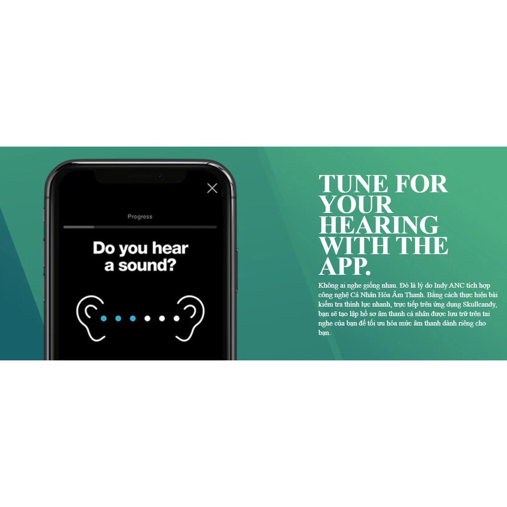 Tai Nghe Skullcandy Indy Fuel ANC