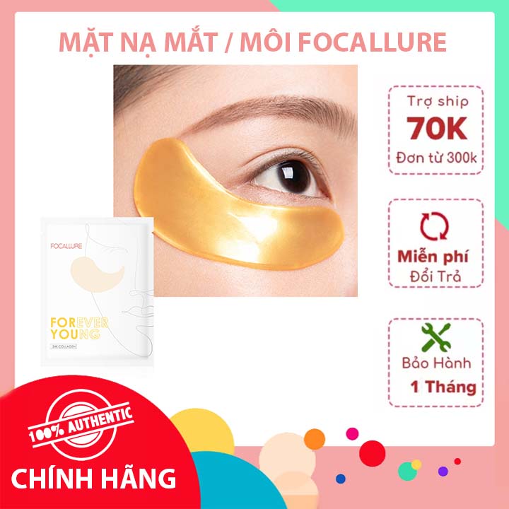 MẶT NẠ MẮT/MÔI FOCALLURE CHỨA VITAMIN E HỖ TRỢ CẢI THIỆN QUẦNG THÂM TÀN NHANG LÀM TRẺ HÓA DA