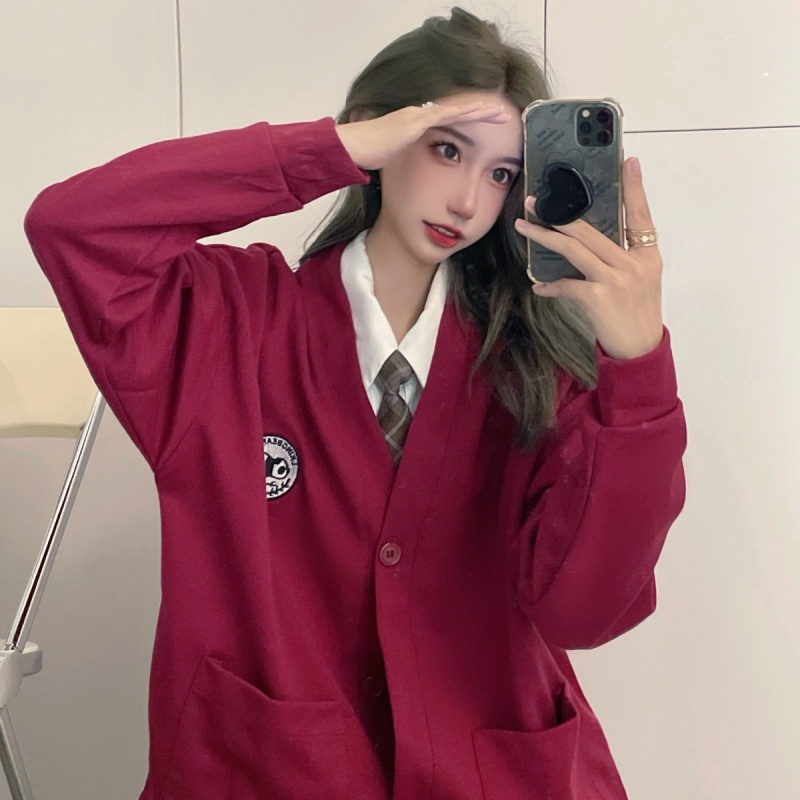 Áo khoác blazer cổ chữ V phong cách Hàn Quốc dành cho nữ | BigBuy360 - bigbuy360.vn