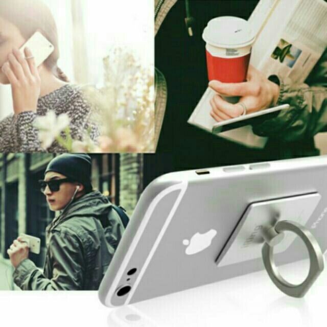 Giá đỡ Nhẫn vuông trơn xoay 360 độ (8 màu) IRING | BigBuy360 - bigbuy360.vn