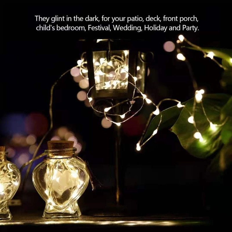 Dây Đèn Led 0.75m/1.5m 15/20LED Dùng Trang Trí Chai Rượu