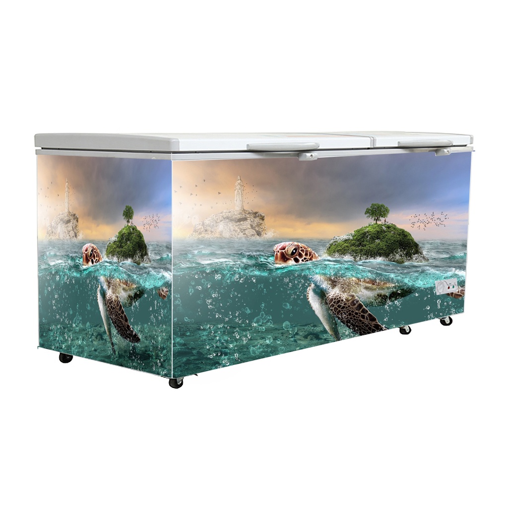 Decal chống thấm cao cấp dành riêng cho tủ đông