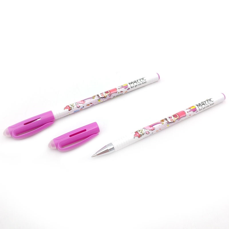 Bút Gel Xóa Được Mazzic Thiên Long TP-GELE01 - Mực Tím/Xanh