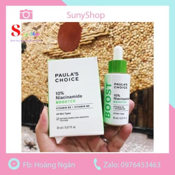 Tinh chất 10% Niacinamide làm se khít lỗ chân lông và săn chắc da 20ml | BigBuy360 - bigbuy360.vn