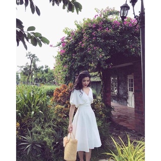 [Hàng si] Đầm xoè hàng thiết kế TOPSHOP Size M T01