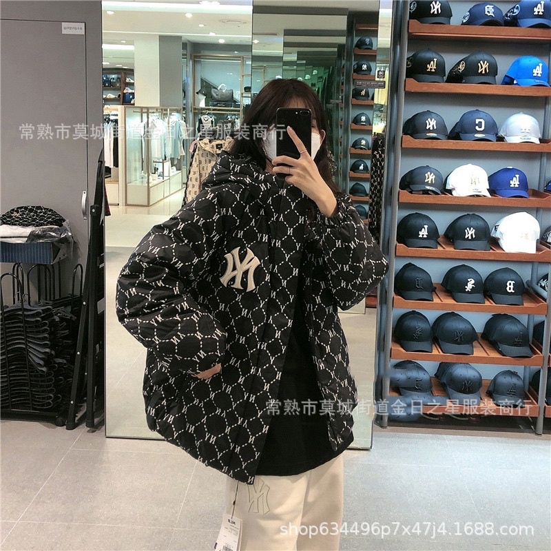 Áo phao chữ NY siêu hot