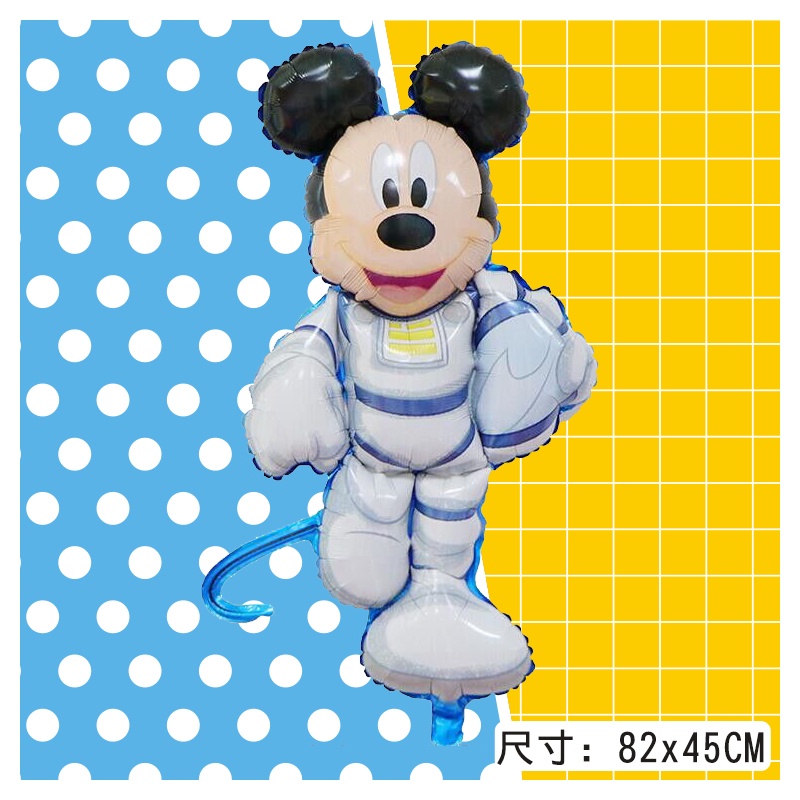 Bong bóng lá nhôm hình Disney Mickey Minnie trang trí tiệc sinh nhật PARTEVER