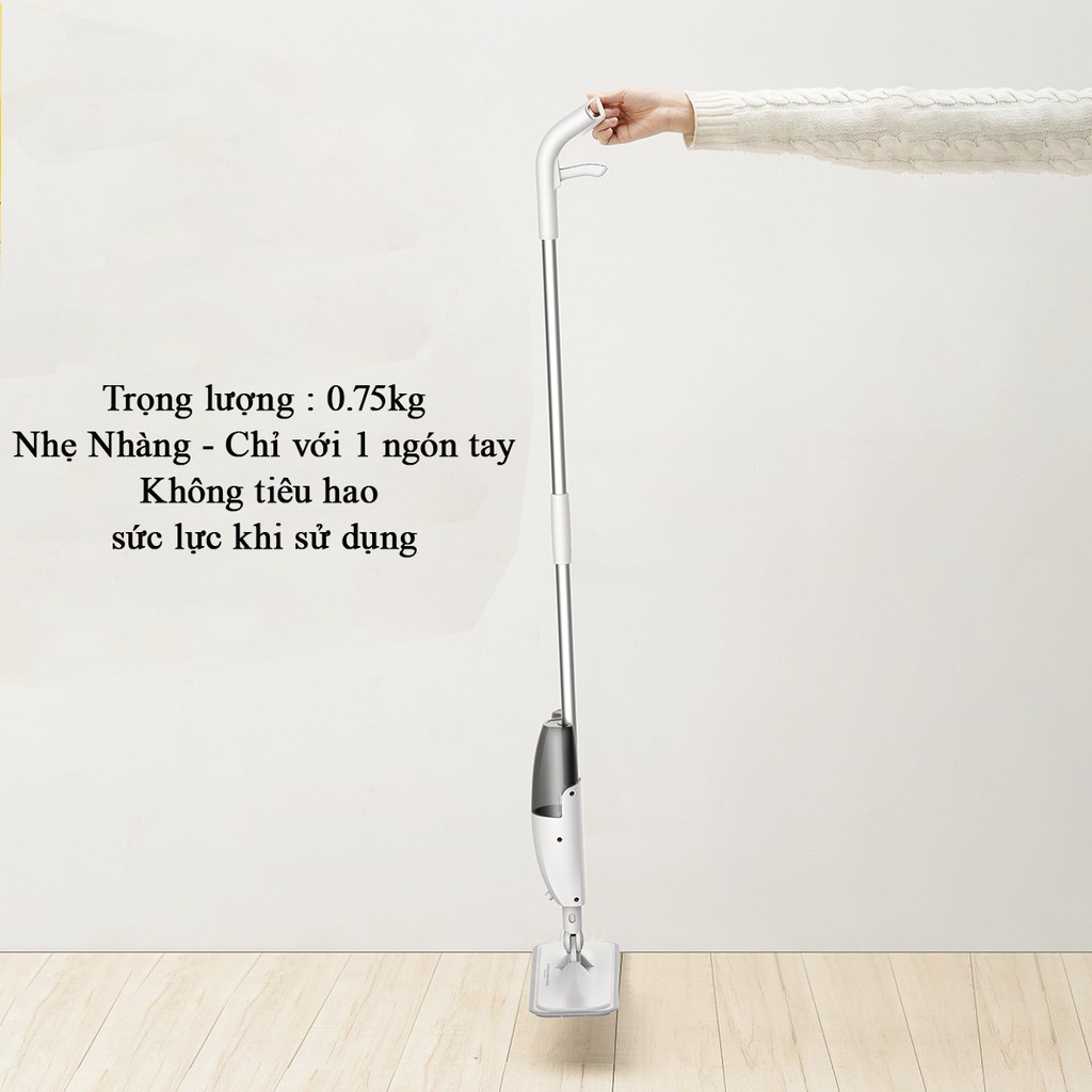 Cây Lau Nhà Phun Nước ​Deerma TB500 TB900 Xoay được 360 độ Water Spray Mop