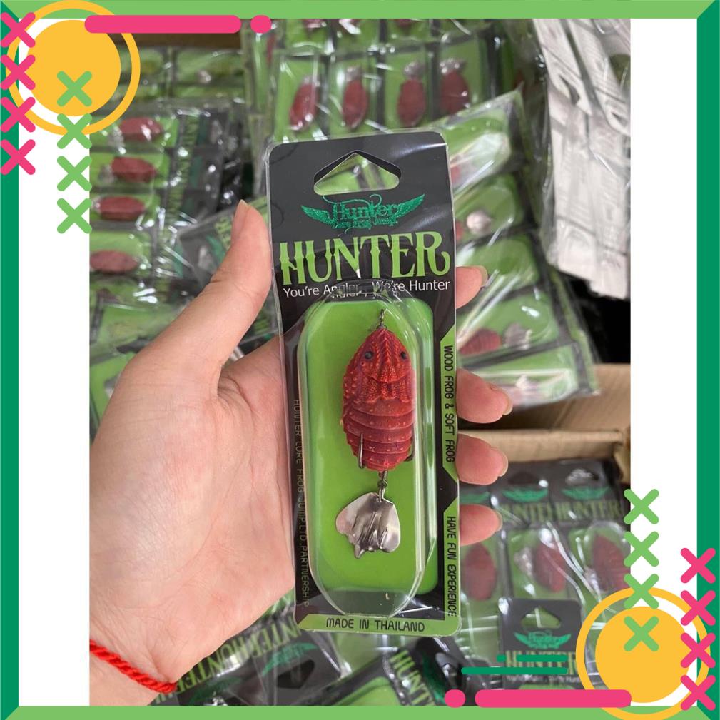 Mồi Câu Lure Thái Lan Hunter V4 Cực Nhạy