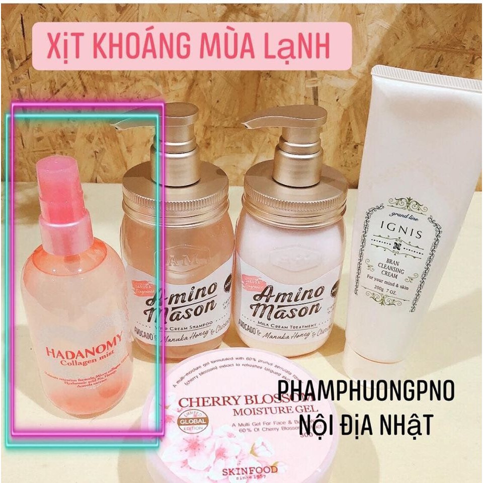 Xịt khoáng Collagen HADANOMY