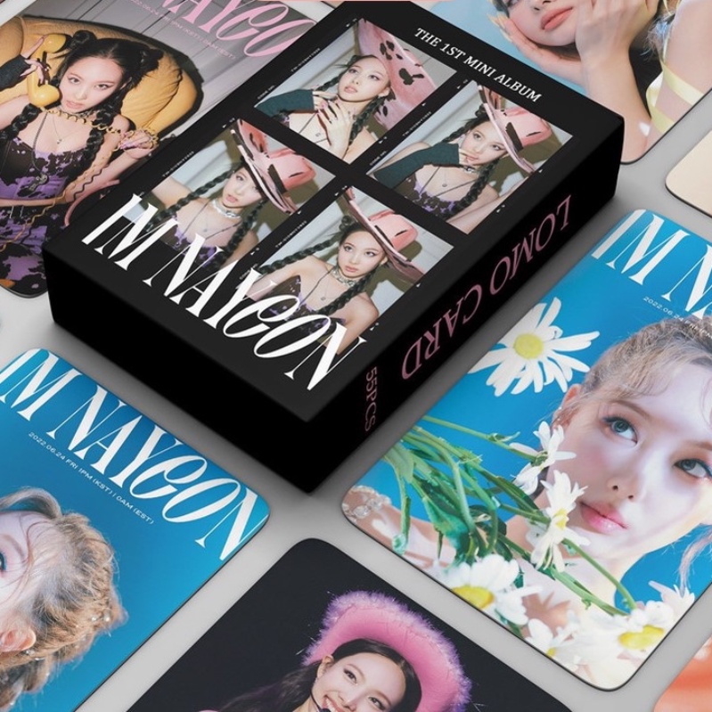 Set 55 Tấm Ảnh Lomo Card IM NAYEON Nhóm Nhạc TWICE