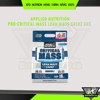 Applied nutrition. sữa dinh dưỡng tăng cân nhanh cao cấp cho người gầy | critical mass 6kg 12lbs