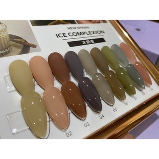 SET SƠN GEL THẠCH 9 CHAI TẶNG BẢNG MÀU