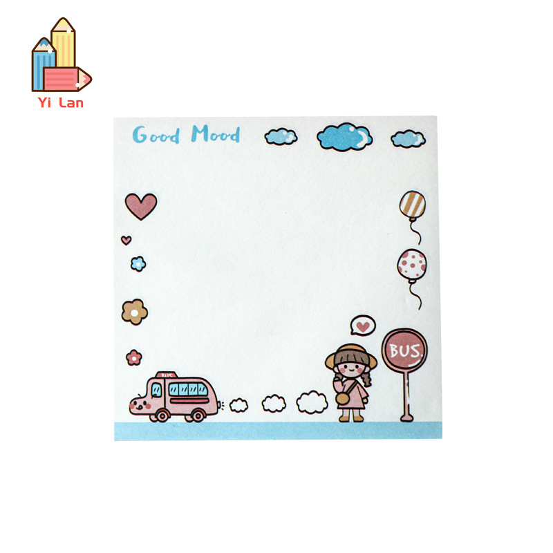 Giấy Ghi Chú Hình Hoạt Hình Đáng Yêu Tiện Lợi